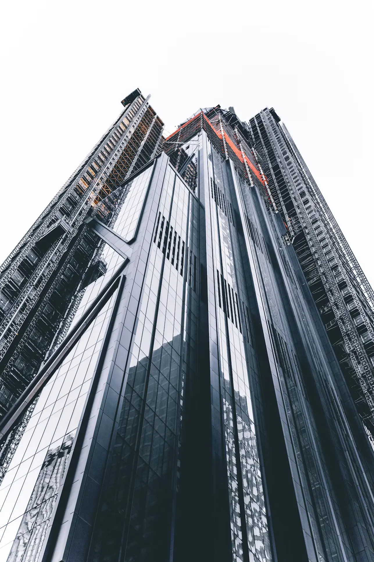 Tower under construction
